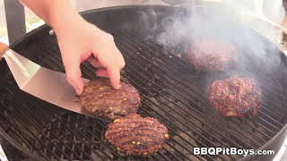 How to Grill Peanut Butter Burgers  Recipe [upl. by Retsek]