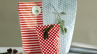 How to Wrap an OddlyShaped Gift  Martha Stewarts Gift Wrapping Hack [upl. by Yroj]