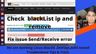 Check blackList ip and remove [upl. by Eical169]