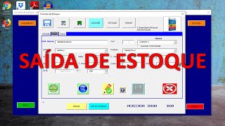 Planilha de Controle de ESTOQUE Excel  Saída de Produtos  Aula 04 [upl. by Gough]