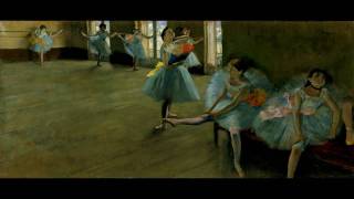 Edgar Degas quotDancers in the Classroomquot c 1880 [upl. by Sharos]