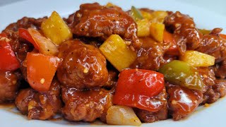 SWEET amp SOUR CHICKEN  recipe [upl. by Poole]