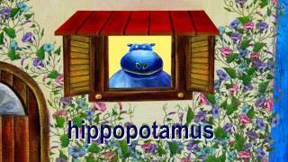 Learn the ABCs in LowerCase quothquot is for hippo and house [upl. by Eradis]