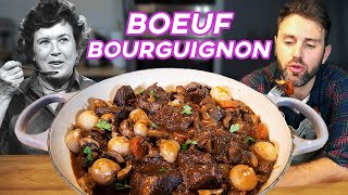 Julia Childs Boeuf Bourguignon  Jamie amp Julia [upl. by Patsy]