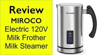 Review Miroco Milk Frother  How to make froth milk at home [upl. by Intyrb]