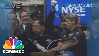 Reopening the NYSE after 911  Archives  CNBC [upl. by Avitzur]