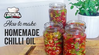 How to make Homemade PROPER FRESH CHILLI OIL recipe italian style authentic [upl. by Mercedes634]