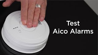 Test your Aico Alarms [upl. by Relyuhcs]