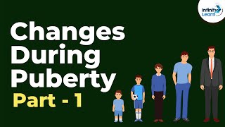 Changes during Puberty  Part 1  Reaching Adolescence  Dont Memorise [upl. by Grissom]