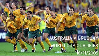 Australia v Uruguay  WCQ 2nd Leg 2005  Full Match [upl. by Ayala121]