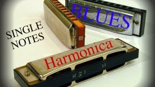 Learn Harmonica in 3 Minutes Single Notes Part 1 [upl. by Iron190]