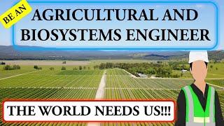 WHAT IS AGRICULTURAL AND BIOSYSTEMS ENGINEERING  WHY CHOOSE THIS CAREER Philippines Courtesy [upl. by Dunn]