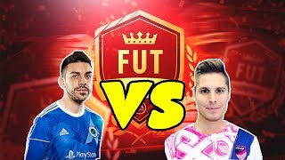 DjMaRiiO Y CACHO SE ENFRENTAN EN FUT CHAMPIONS FIFA 19 [upl. by Dabney643]