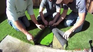 How to properly install artificial grass  Bella Turf [upl. by Pedersen]