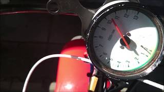 Aprilia RS 125 Italkit Selettra 21° ignition timing and VHM 115 head [upl. by Keisling]