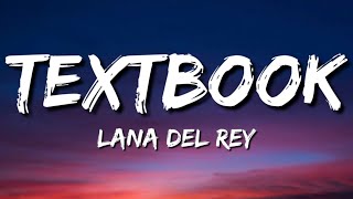 LANA DEL REY  TEXT BOOK LYRICS [upl. by Lebana669]