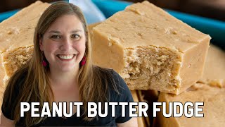 Peanut Butter Fudge  only 4 Ingredients [upl. by Eiralam]