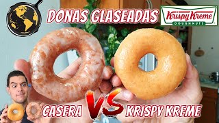 Como hacer Donas Glaseadas estilo Krispy Kreme  Cocina Universal [upl. by Balbinder]