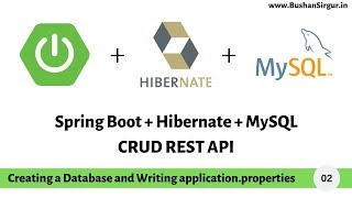 Spring Boot Hibernate  Creating a database and Writing application properties Part 2 [upl. by Ahsiyn291]