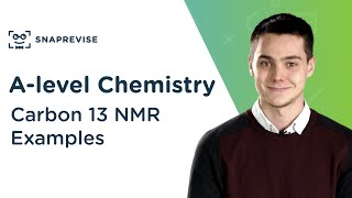 Carbon 13 NMR Examples  Alevel Chemistry  OCR AQA Edexcel [upl. by Heimer]