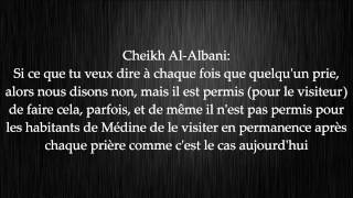 La visite à la tombe du Prophète  cheikh al Albani [upl. by Nnylirret]