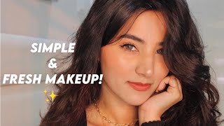 TEENAGERS MAKEUP LOOK  No Makeup Routine Using Affordable Products  Somya Gupta [upl. by Ainadi]