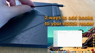 How to transfer ebooks to a Kobo Libra H2O ereader ebook reader [upl. by Leisha]