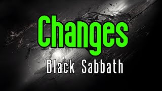 Changes KARAOKE  Black Sabbath [upl. by Avihs20]