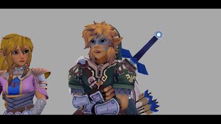 datte kimi yowai mo zelda fan animation [upl. by Regdirb340]