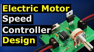 Motor speed controller tutorial  PWM how to build [upl. by Blanca]