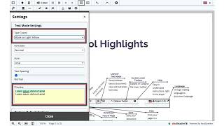 ReadSpeaker docReader Settings [upl. by Ilaw]