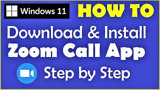 How to Install Zoom on Windows 11  Download amp Install Zoom App in Windows 11 [upl. by Georgine835]