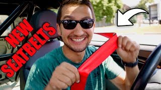 How to Install Custom Seat Belts ANY COLOR [upl. by Ob]