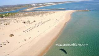 Tavira beach Eastern Algarve Portugal [upl. by Artekal]