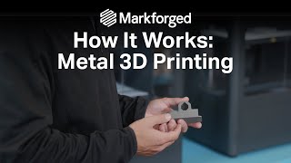 Metal 3D Printing Walkthrough  Markforged Metal X [upl. by Diba]