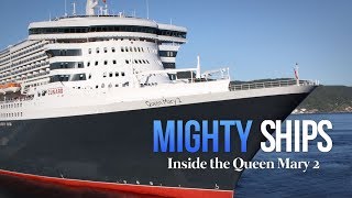 Inside The Queen Mary 2  Mighty Cruise Ships HD [upl. by Arvo]