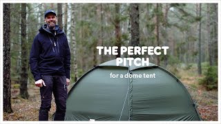 How to pitch a dome tent  Fjällräven [upl. by Eiderf]