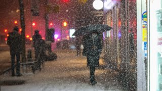 NYCs Biggest Snow Storm in Years Full Coverage of the December Noreaster [upl. by Akimihs175]