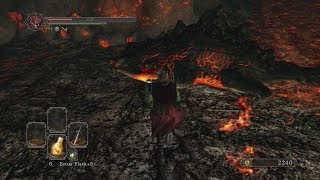 Dark Souls 2  How To Get To Lava Lizards in the Forest of Fallen Giants [upl. by Lukey]