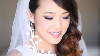 Bridal Wedding Makeup Tutorial [upl. by Arhoz]