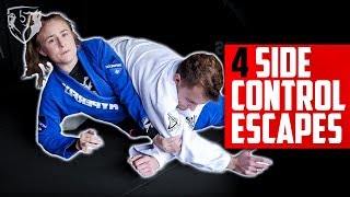 4 Side Control Escapes [upl. by Elletsyrc85]