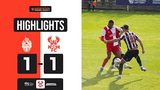 📺 HIGHLIGHTS  5 Oct 24  Spennymoor 11 Harriers [upl. by Nyllij]