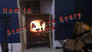 How To Light A Multi Fuel Stove Every Time [upl. by Shelton]