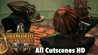 Oddworld Abes Exoddus All Cutscenes HD [upl. by Annaiek]