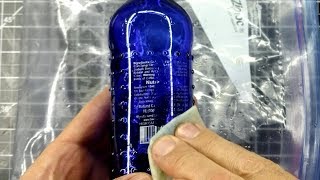 Remove Labels From Glass Bottles  Experiment [upl. by Neliak74]