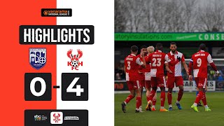 📺 HIGHLIGHTS  14 Dec 24  Radcliffe 04 Harriers [upl. by Ollopa]