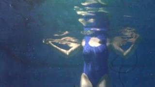 German lady swimming underwater [upl. by Nickola]