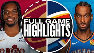 CAVALIERS at THUNDER  FULL GAME HIGHLIGHTS  January 16 2025 [upl. by Gothart329]