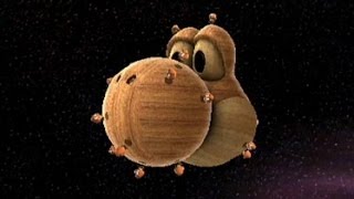 Super Mario Galaxy 100 Walkthrough  Part 5 Sling Pod Galaxy HurryScurry Galaxy Space Junk Galaxy [upl. by Hoang]