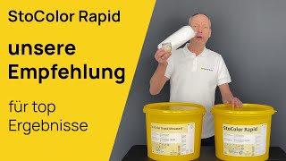 StoColor Rapid  die Lieblingsfarbe der Profis Erklärt von Farbenbote dem Sto Onlineshop [upl. by Korney34]